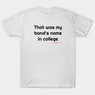 Baconsale Band Name T-Shirt